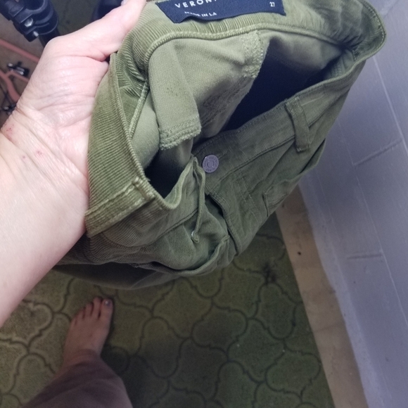 Veronica Beard Sheridan exaggerated high rise flare velvet corduroy cords - Picture 4 of 13